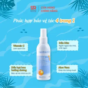 Dầu Xả Dưỡng Tóc SwimRinse Cho Bơi Lội Và Tắm Biển 7 3 2